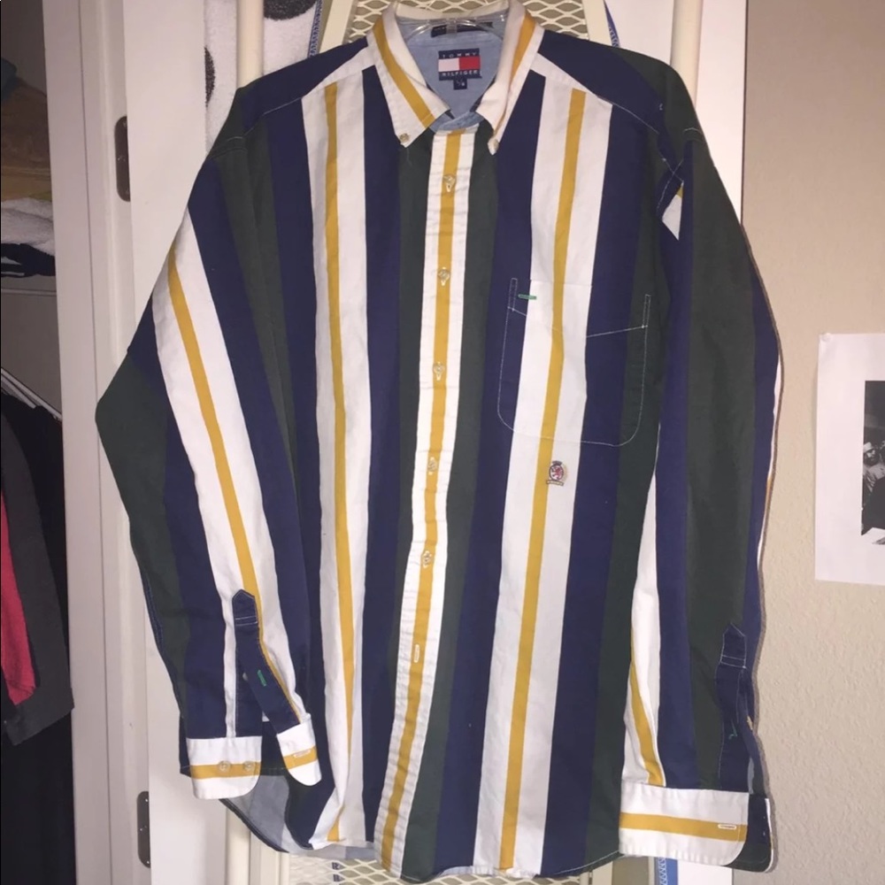 Vintage Tommy Hilfiger button up
